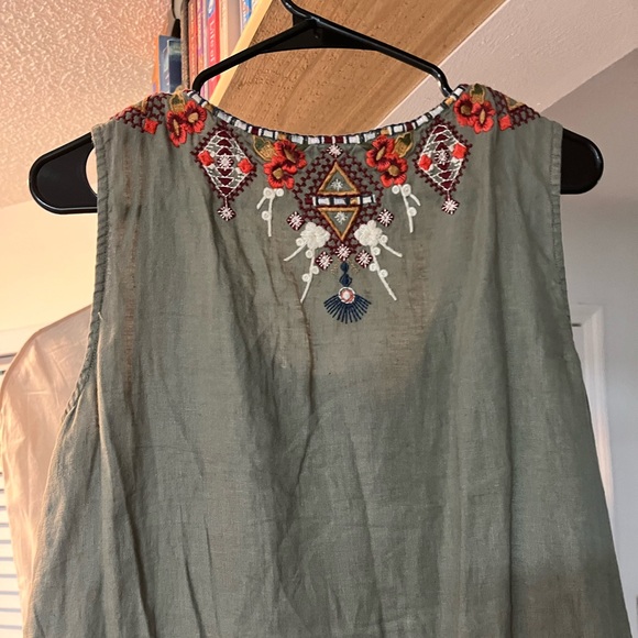 Johnny Was Linen Dress - Picture 2 of 7